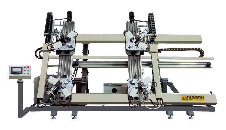 CNC four-head corner combining machine